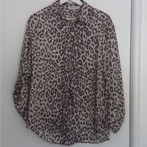 Gerard Darel Tan Relaxed Blouse